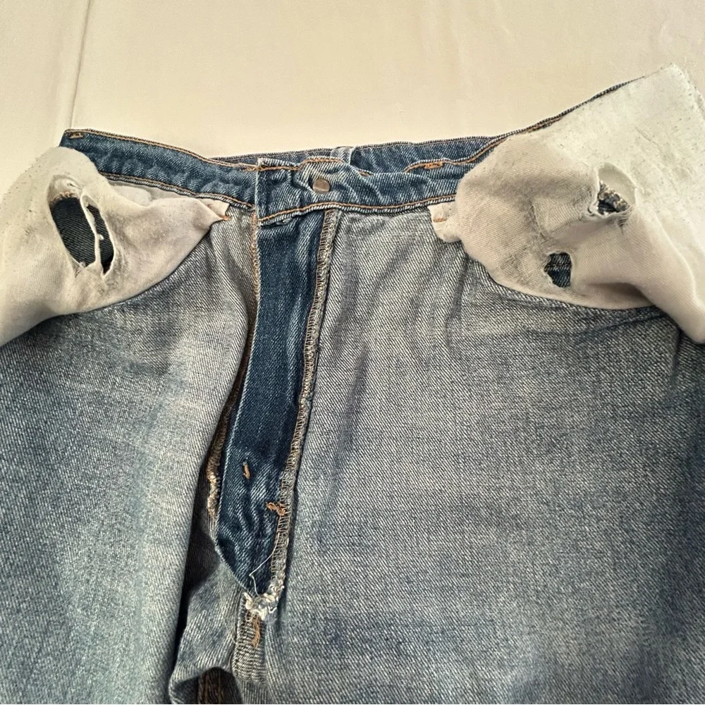 Vintage Levi's Orange Tab Jeans‎ – W32 L30, Skosh Fit, Distressed Pockets, Y2K